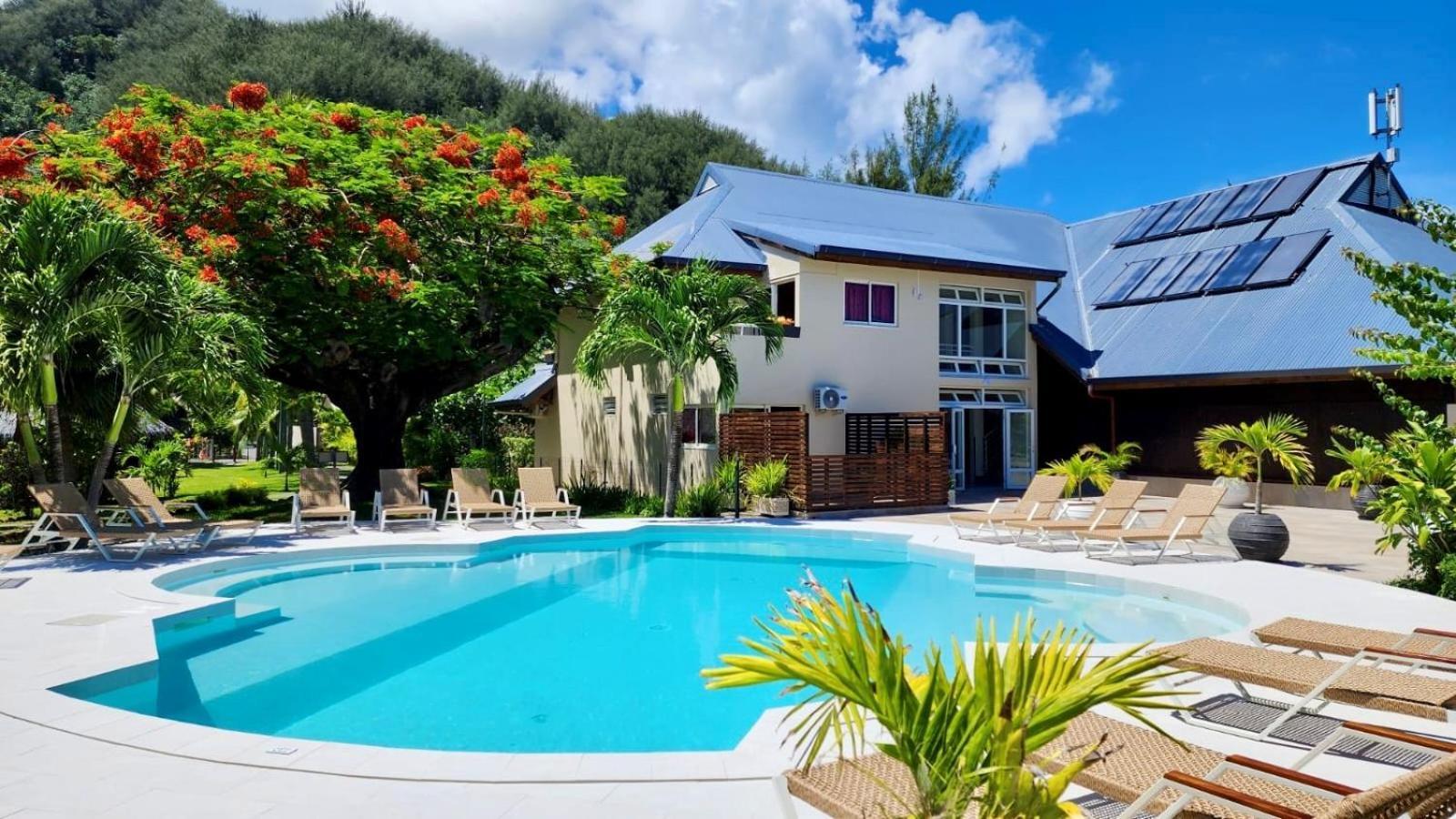 Hotel Hibiscus Papetoai ภายนอก รูปภาพ